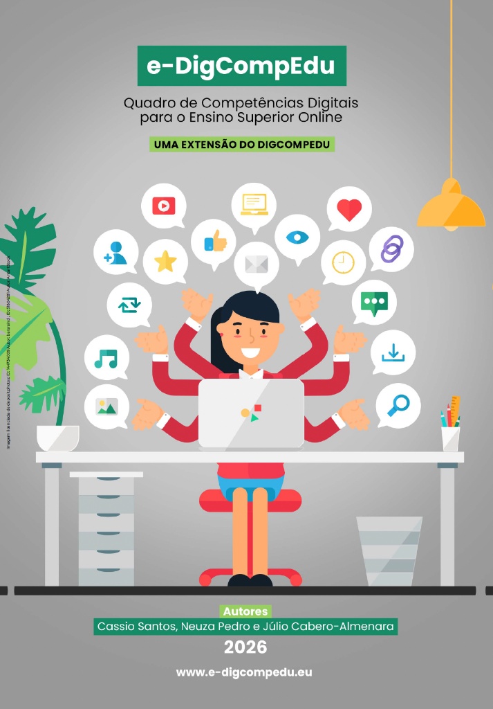Capa e-DigCompEdu - Versão Português Brasil